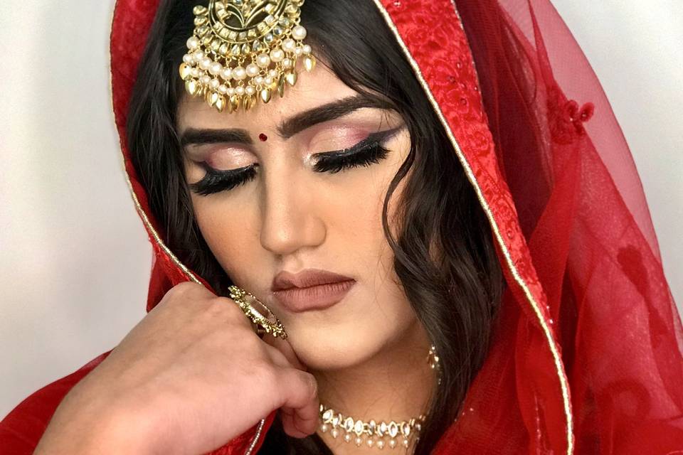 Bridal makeup