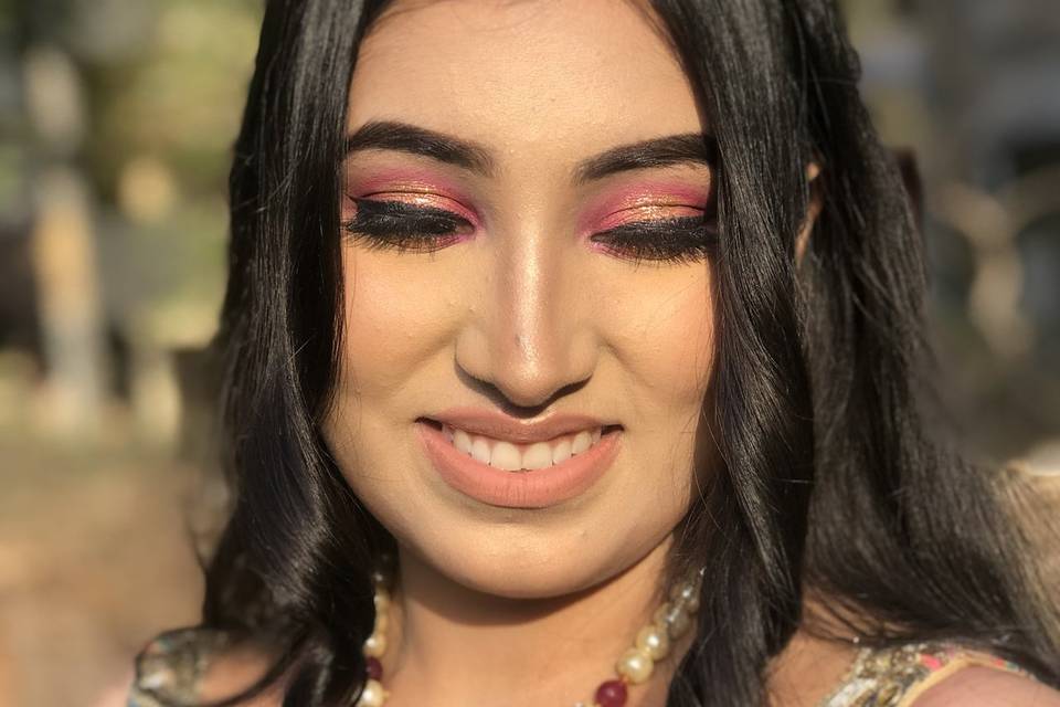 Bridal makeup