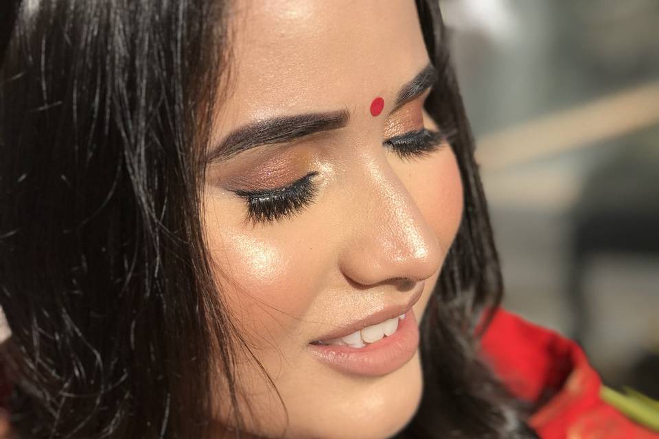 Bridal makeup