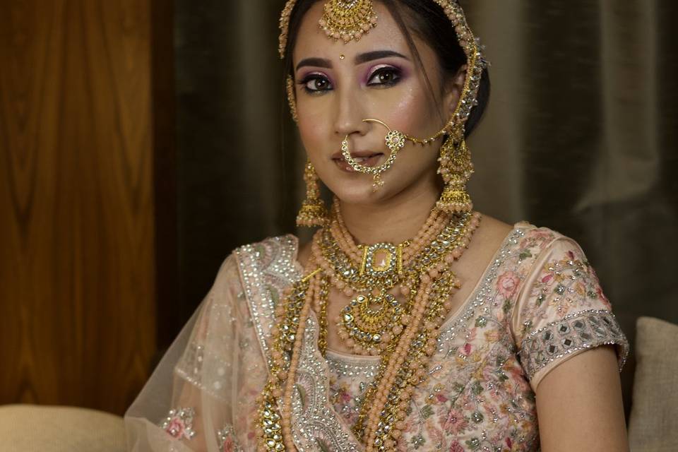 Bridal makeup