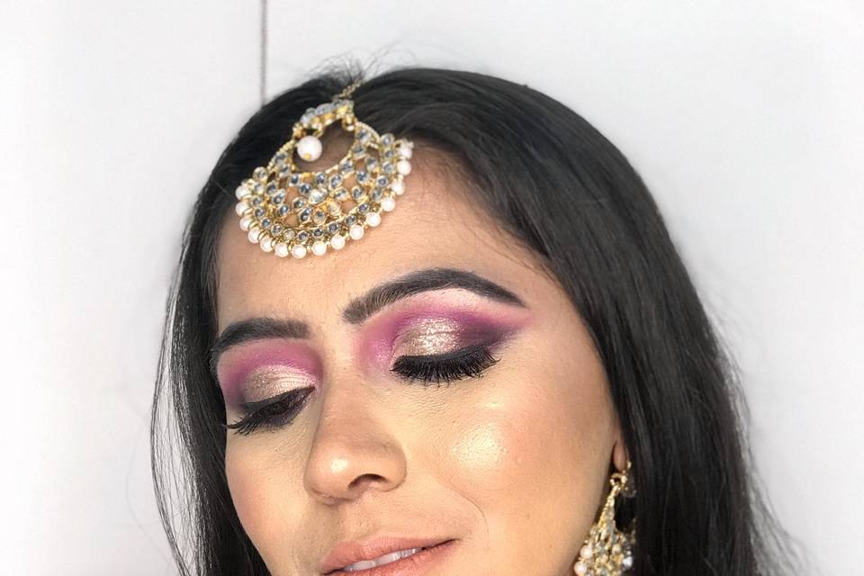 Bridal makeup