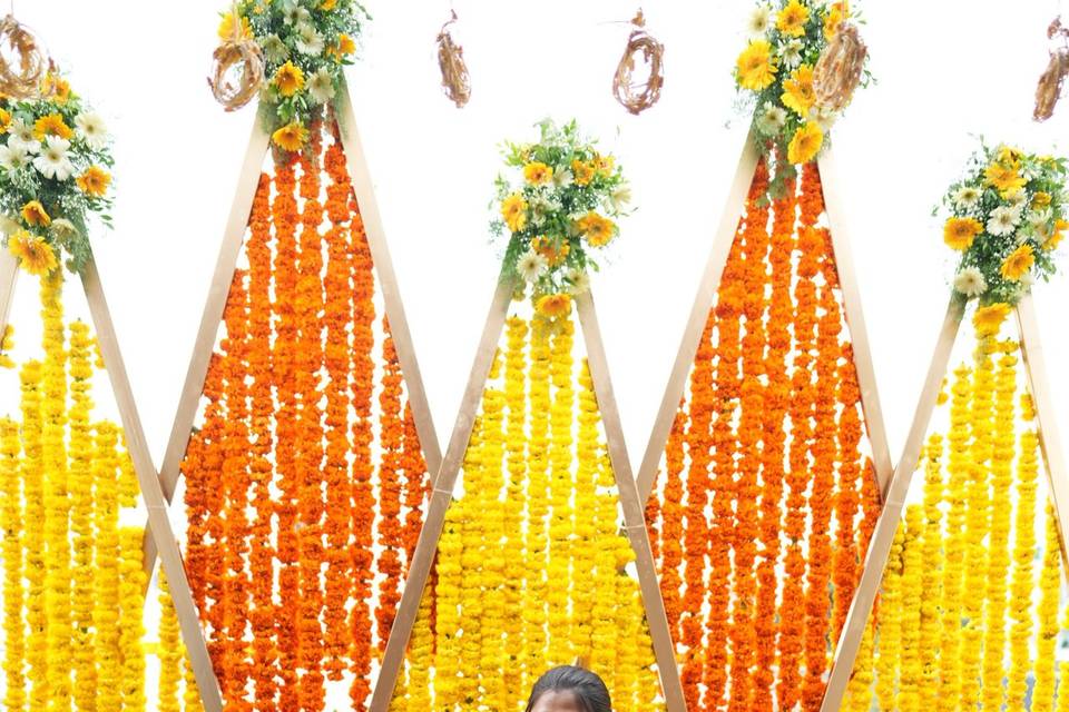 Haldi decor