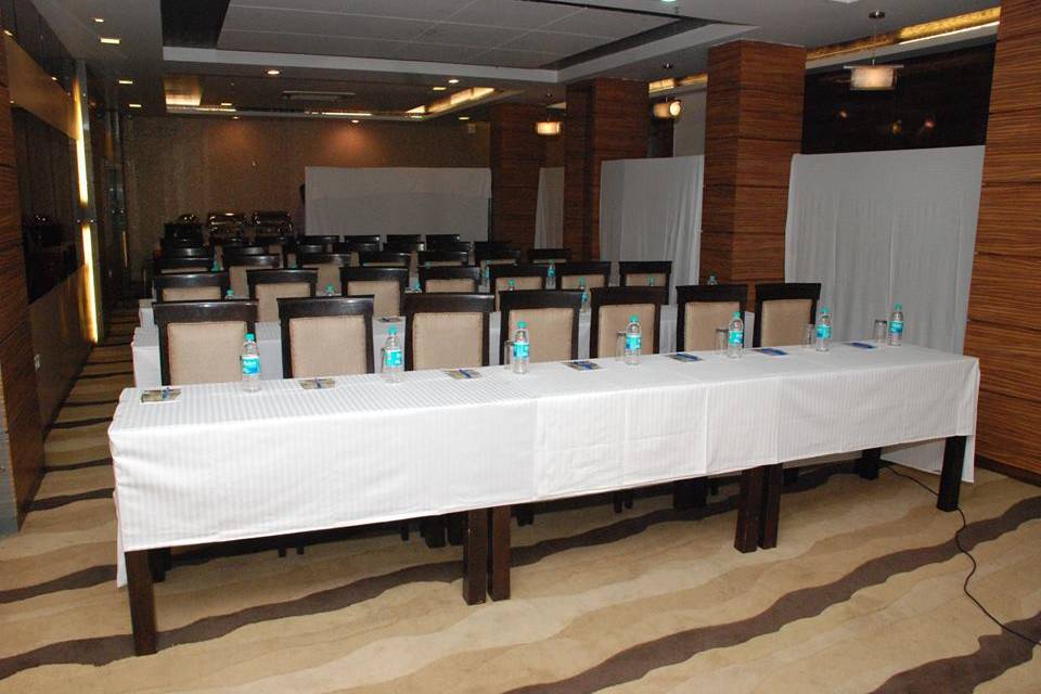 Conference seating arrangement
