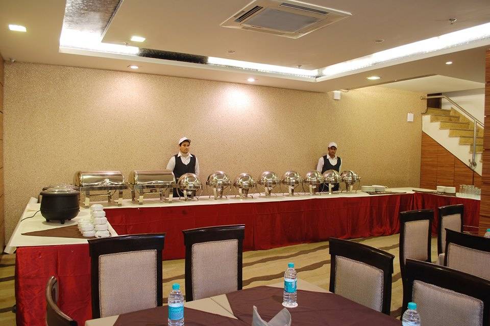 Catering Setup and Counter