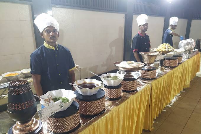 Catering setup