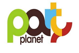 Party planet logo