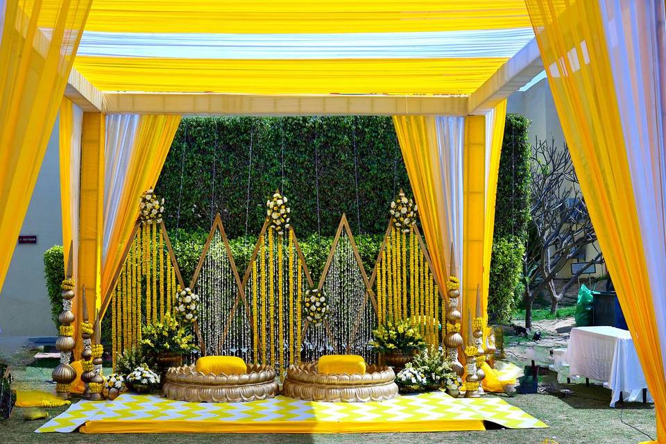 Haldi decor