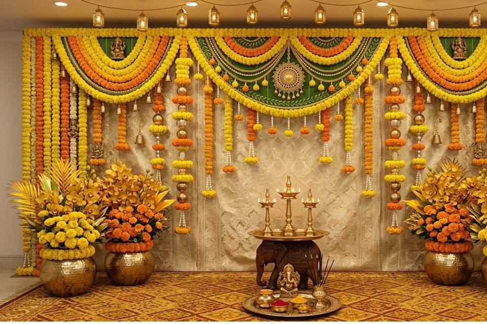 Haldi decor