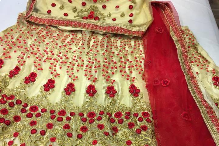 Bridal lehenga