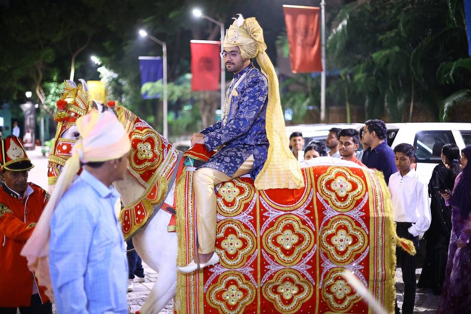 Groom on Horse