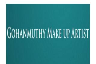 Gohanmuthy Make Up Artist Logo