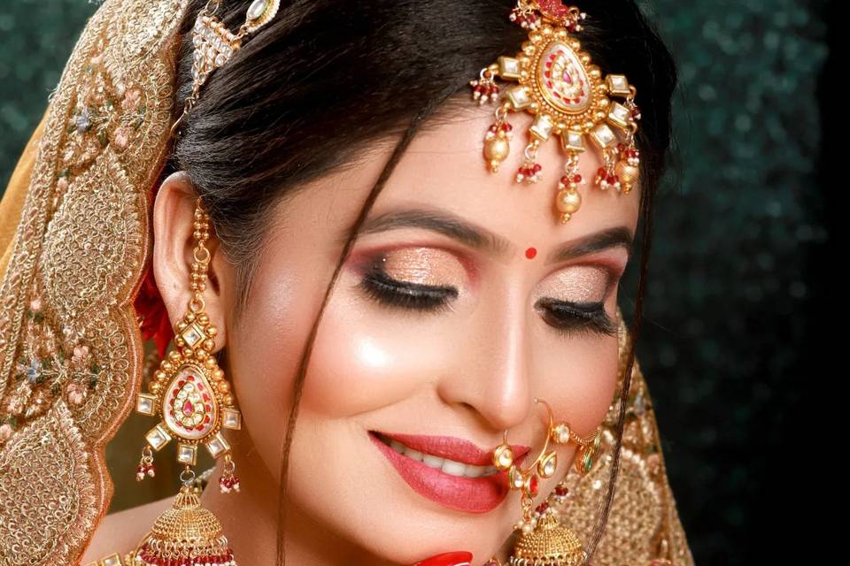 Bridal makeup