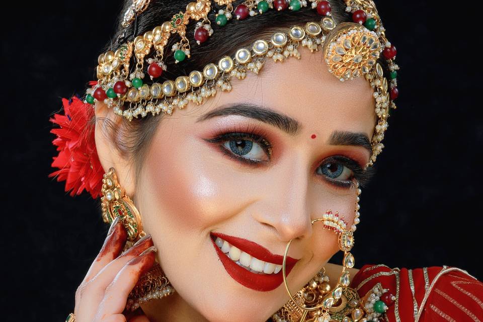 Bridal makeup