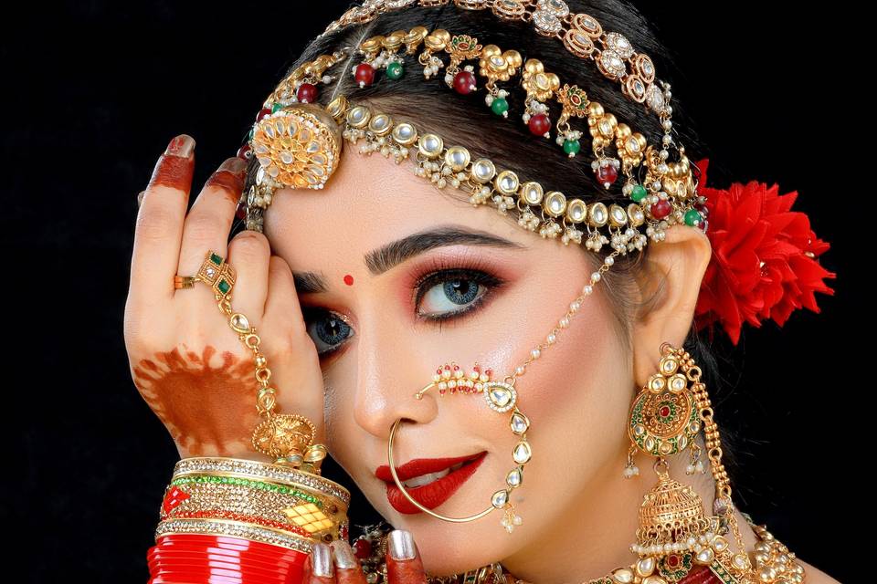 Bridal makeup