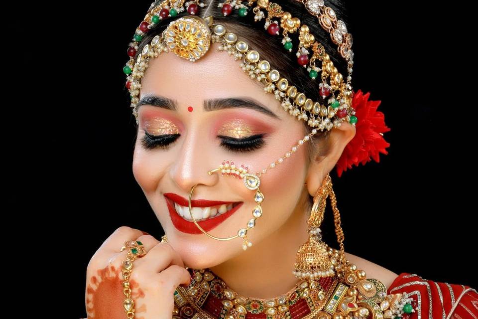 Bridal makeup