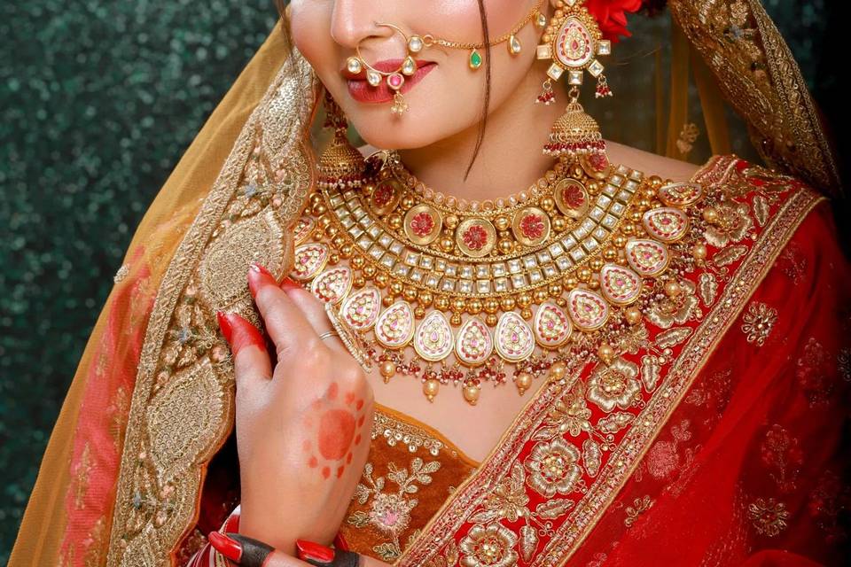 Bridal makeup