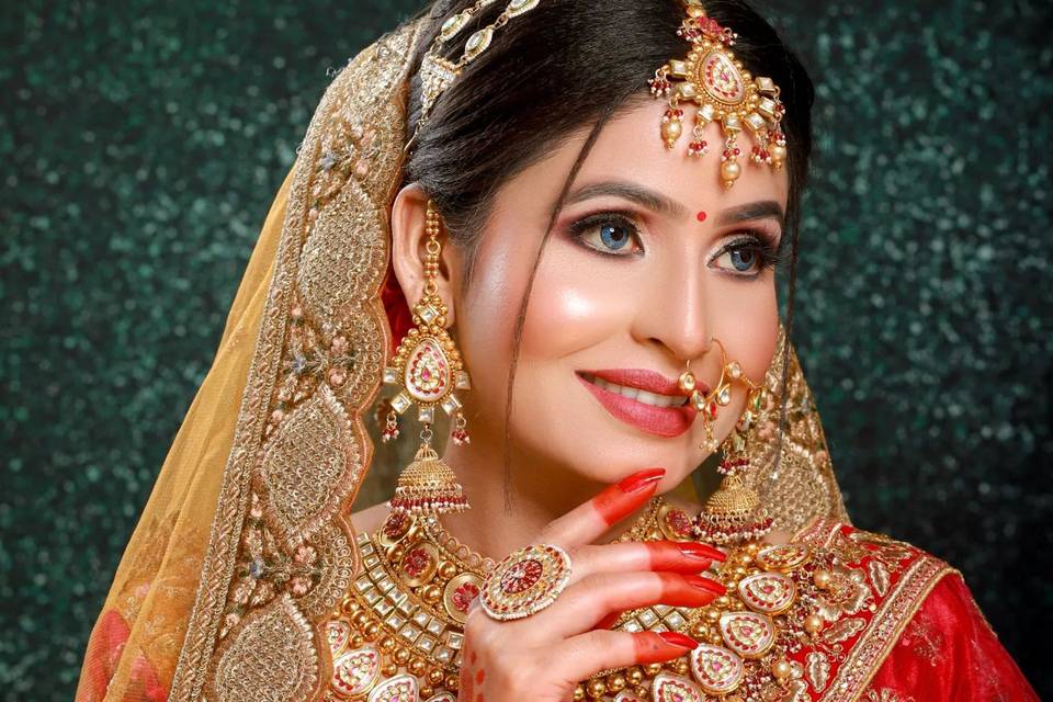 Bridal makeup