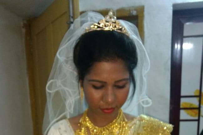 Bridal makeup