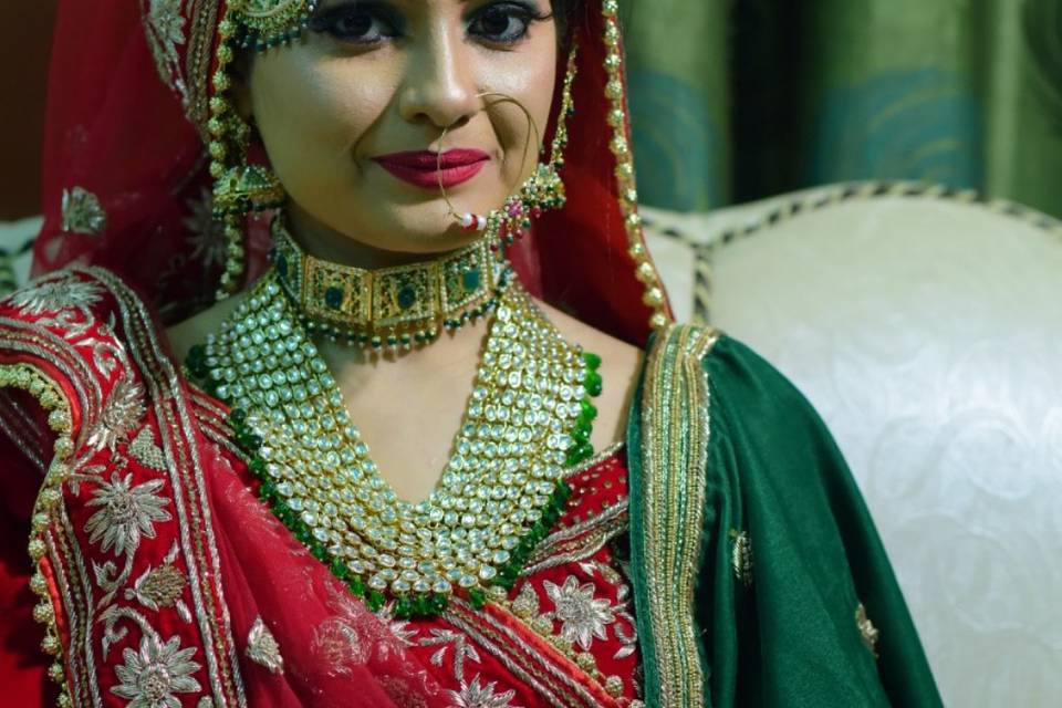 Bridal makeup