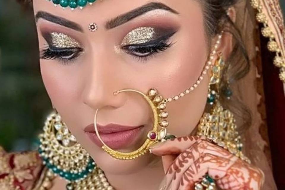 Bridal makeup