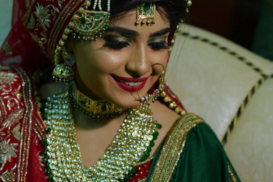 Bridal makeup