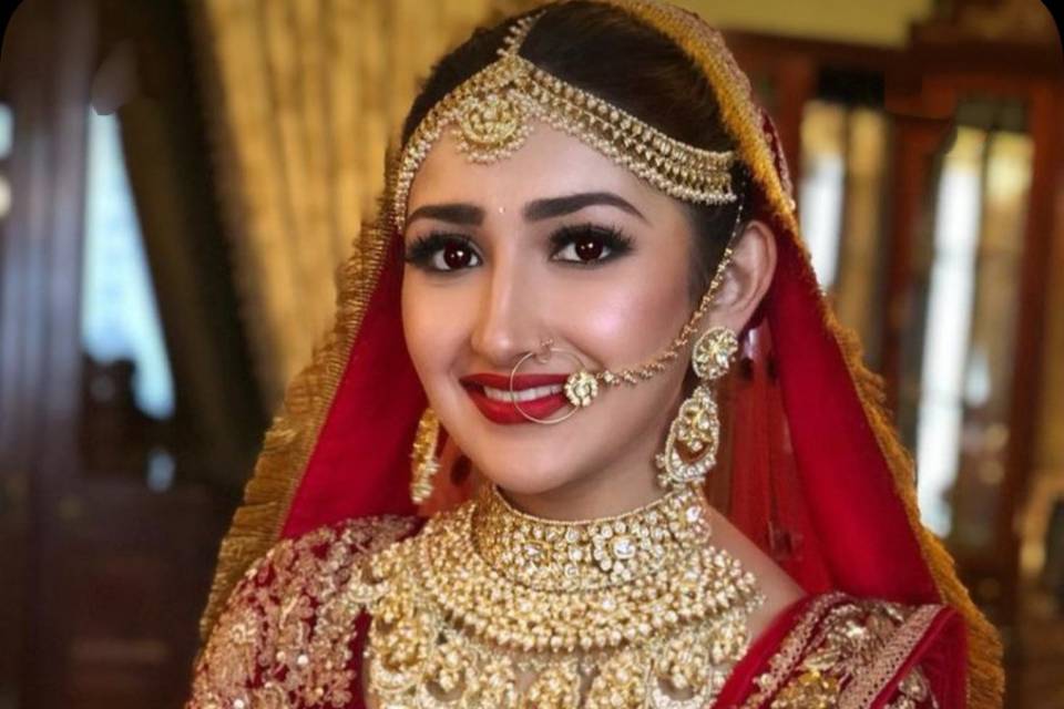 Bridal makeup