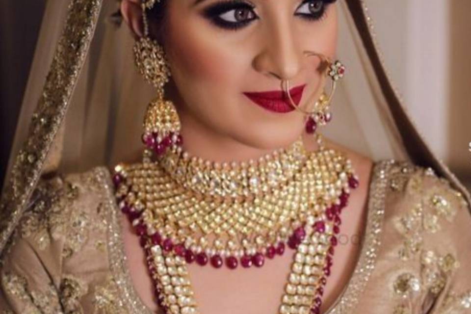 Bridal makeup