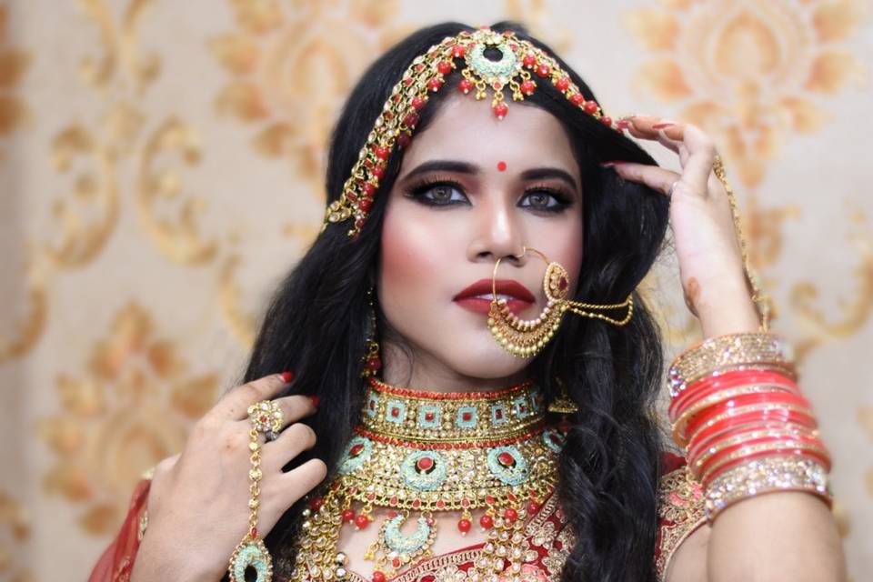 Bridal makeup