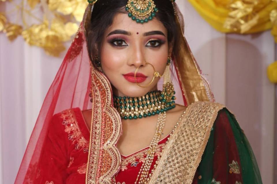 Bridal makeup