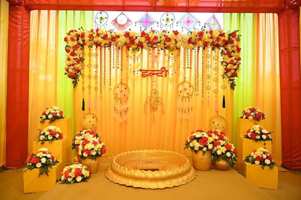 Haldi decor