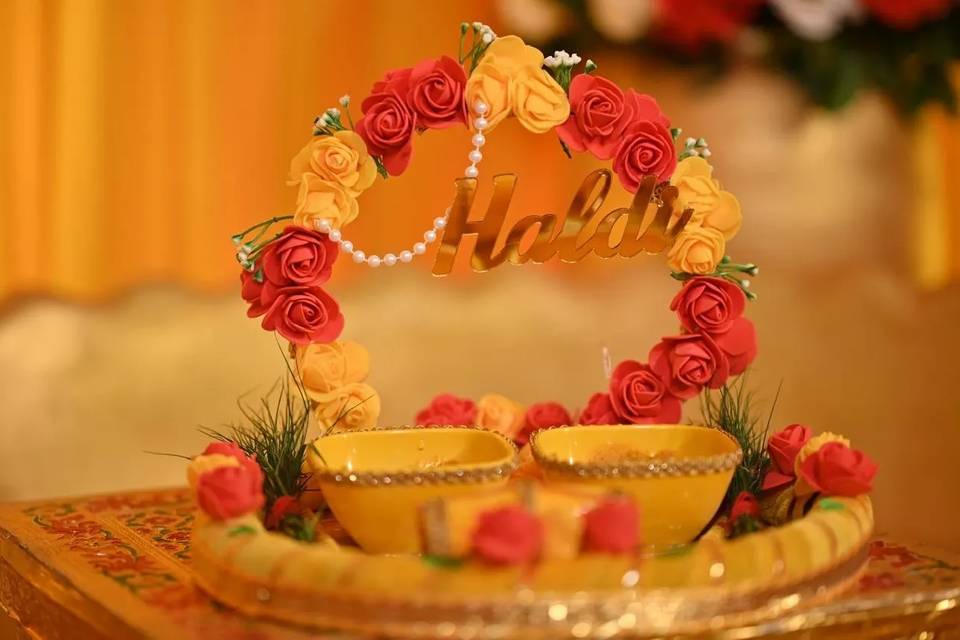 Haldi decor