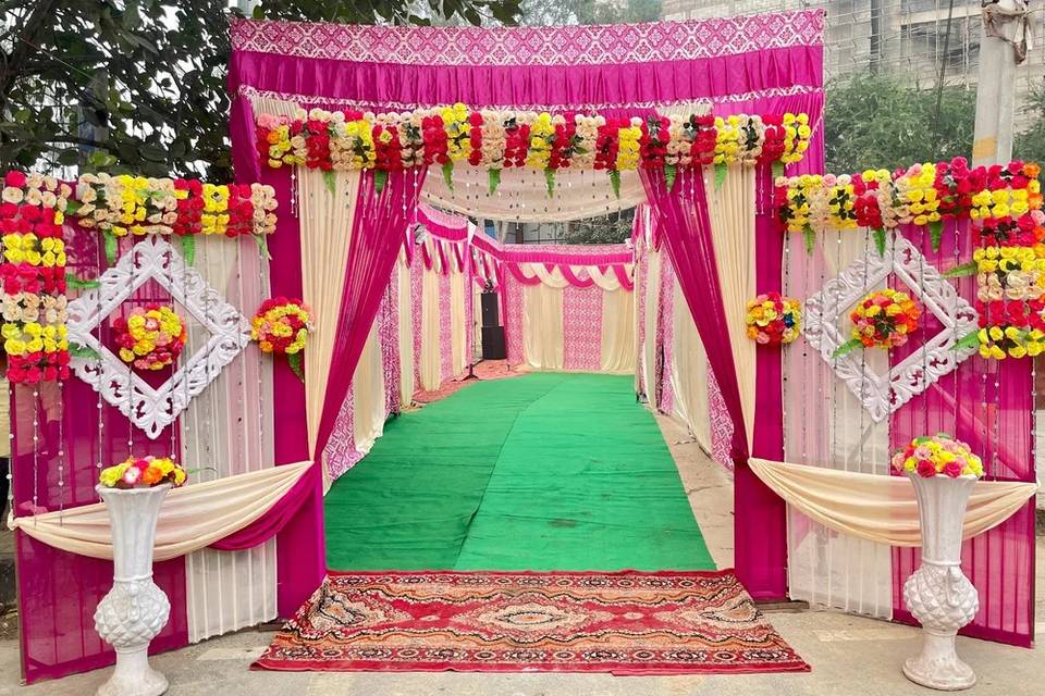 Entrance decor