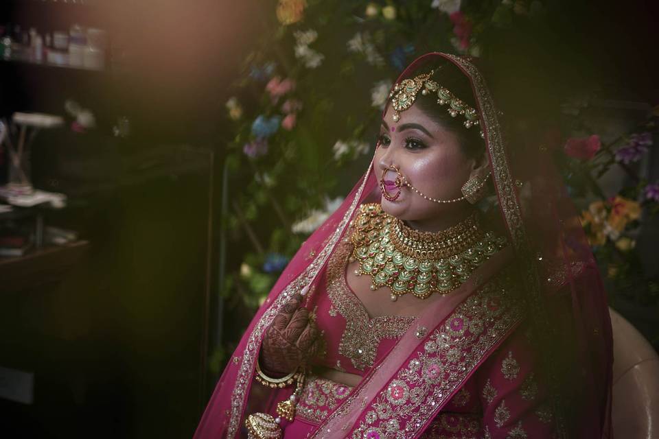 Bridal makeup