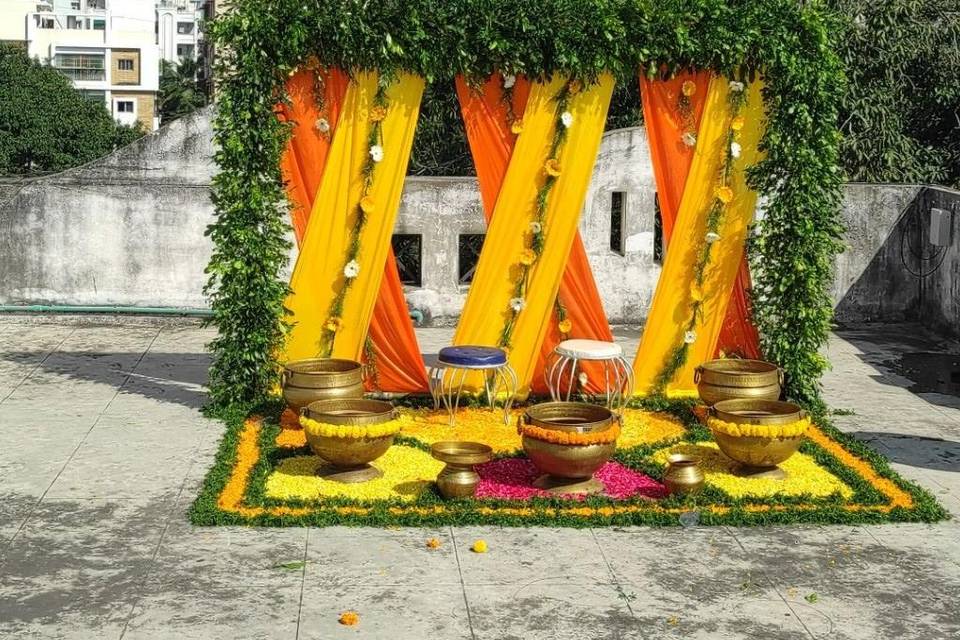 Haldi decor