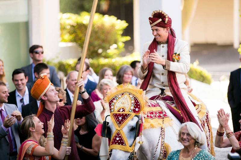 Groom on Horse