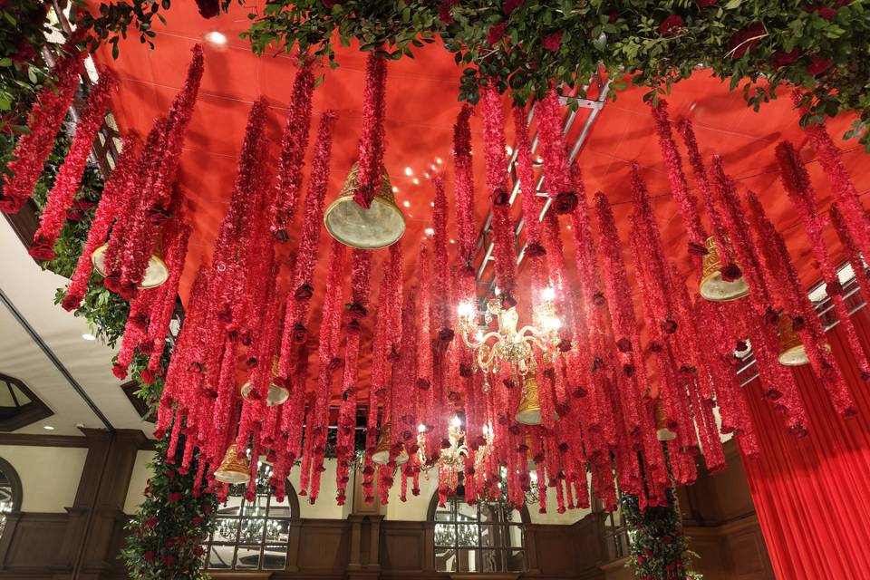 Mandap Ceiling Decor