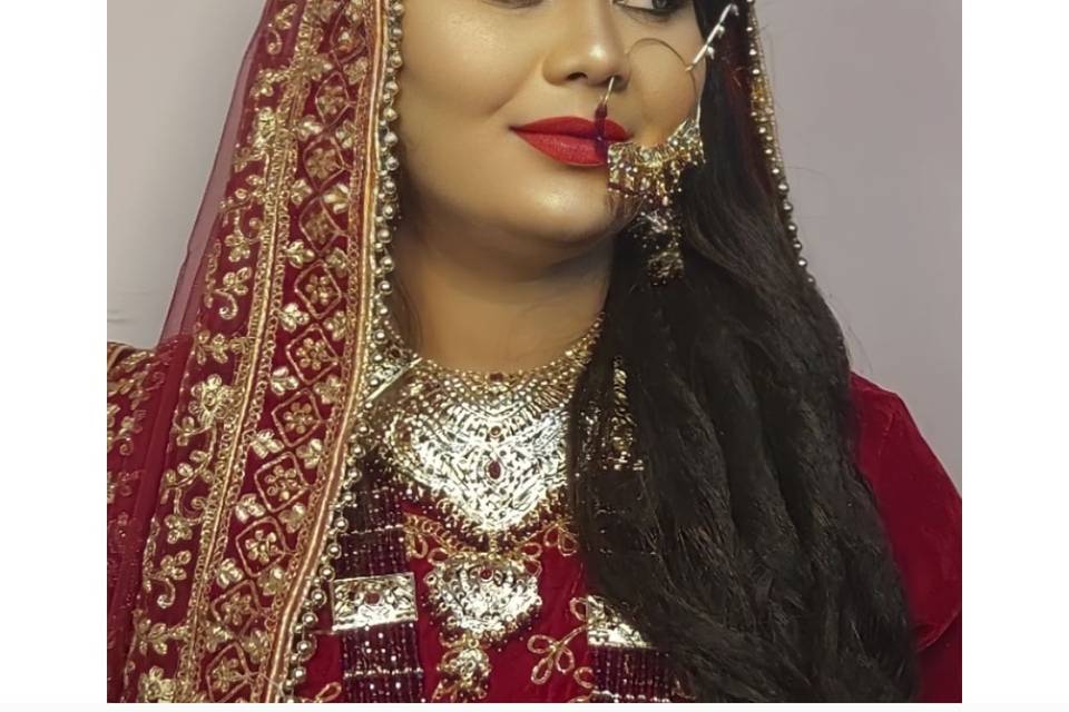 Bridal makeup