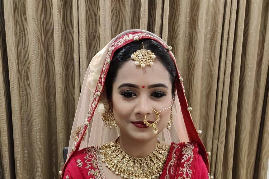 Bridal makeup