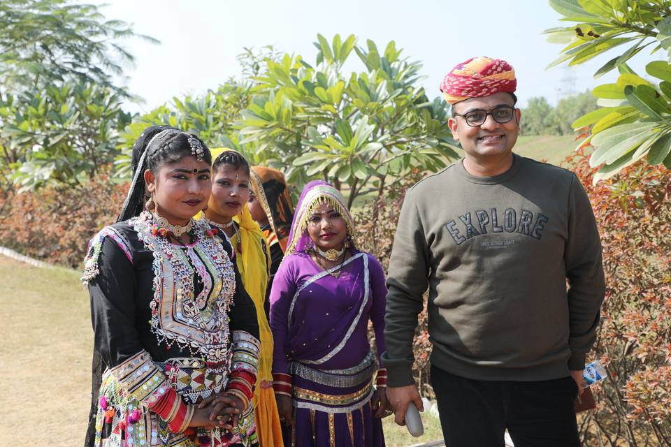 Rajasthani Folk Dancers