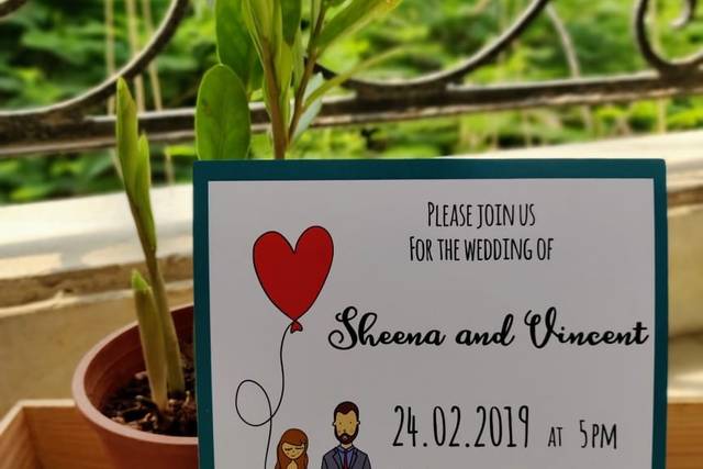 Wedding invite