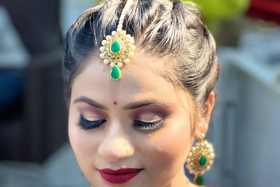 Bridal makeup