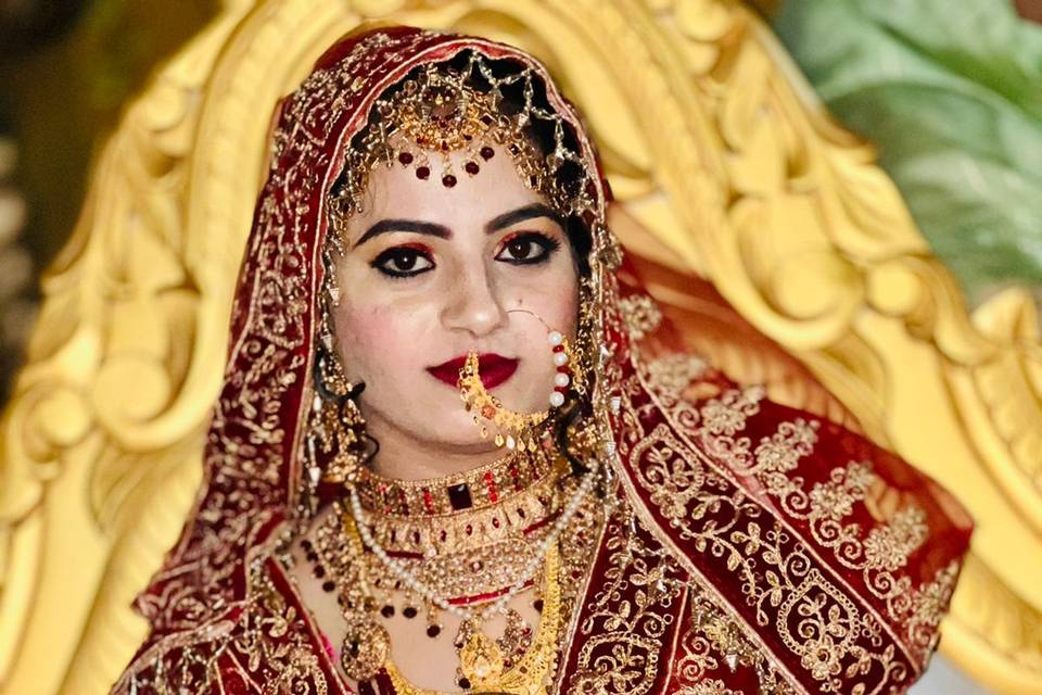 Bridal makeup