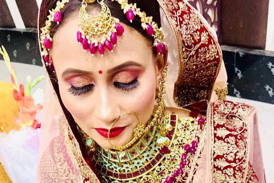 Bridal makeup