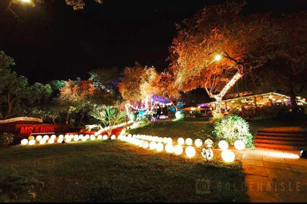 Wedding decor and lighting