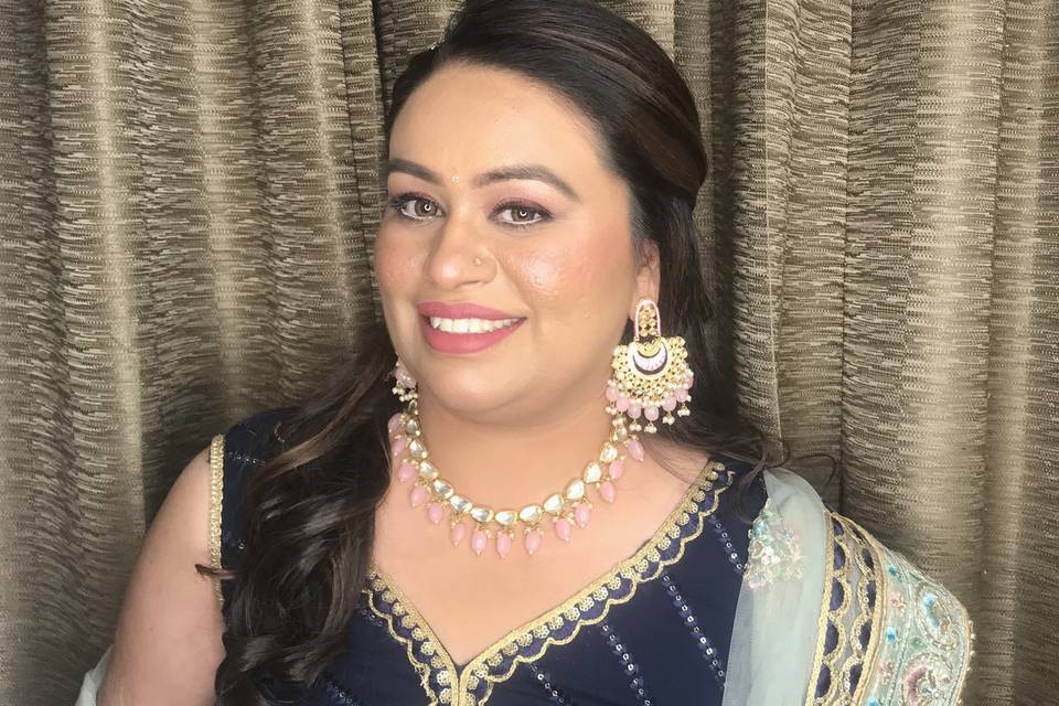 Sangeet makeup