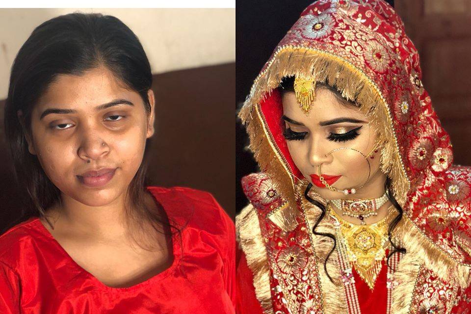 Bridal makeup