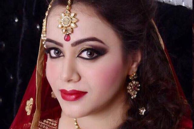 Bridal makeup