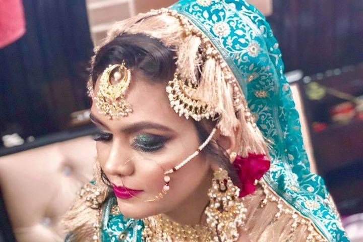 Bridal makeup