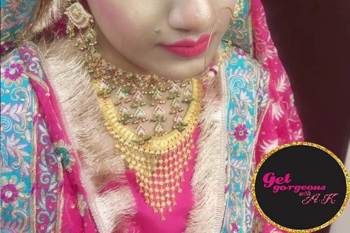 Bridal makeup