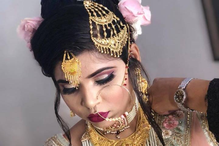 Bridal makeup